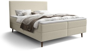 Egyszemélyes ágy 120 cm Napoli Bonell (krém) (ágyráccsal, tárolóhellyel). Akció -16%. 1082438