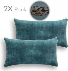 2db párnahuzat velúr foltálló 50x30