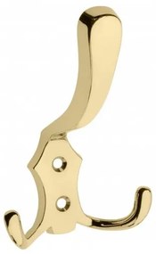 Fogas fém, K24-A0, kalaptartós, sárga réz