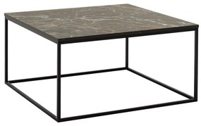 Adore Furniture Kávésasztal 42x80 cm fekete AD0163