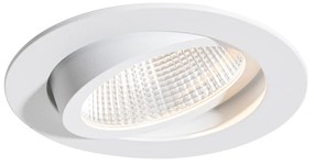 Süllyesztett spotlámpa fehér 9,5 cm LED-del, 1015 lm, dimmelhető, IP65 - Gaius