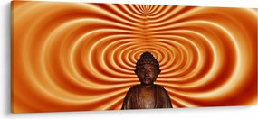 Egy szobrocska képe (120x50 cm)
