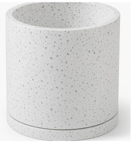 Terrazzo 2 db fehér virágcserép, ø 26 cm - Bonami Selection
