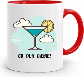 Piros Bögre Ajándék Csaposnak MI Az Ön Számára? fényképes nyomattal