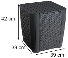 Trenton II Balcony set kerti bútor garnitúra