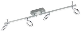 Eglo CARDILLIO 1 96182 spotlámpa, 4x3,2W+2x3,3W LED, 3000K, 4x400+2x360 lm