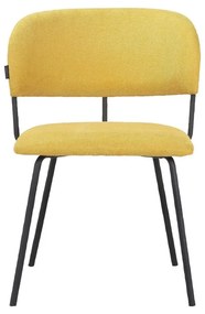 Sárga étkezőszék szett 2 db-os Claudia – Støraa