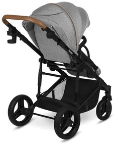 Lionelo - MARI TOUR 2 az 1-ben kombinált babakocsi, Grey Stone