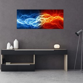 Az elektromos feszültség képe (120x50 cm)