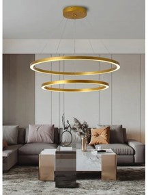 Immax NEO 07159-G80-60 - LED Dimmelhető csillár FINO LED/93W/230V Tuya arany + távirányító