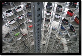 Poszterek keretben 60x40 Emeletes garázs