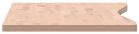 tömör bükkfa íróasztallap 100 x (45-50) x 2,5 cm