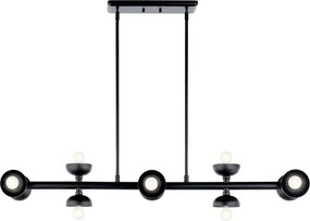 Kichler modern függeszték palta fekete elskl-palta-lp10-bk