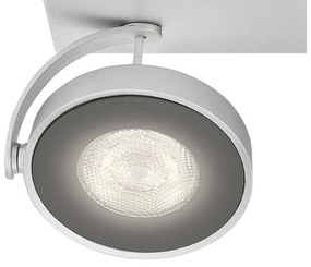 Philips 53172/48/16- LED Dimmelhető lámpa MYLIVING CLOCKWORK 2xLED/4,5W/230V
