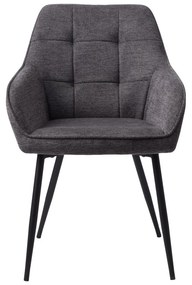 Sötétszürke étkezőszék Nolan – Unique Furniture