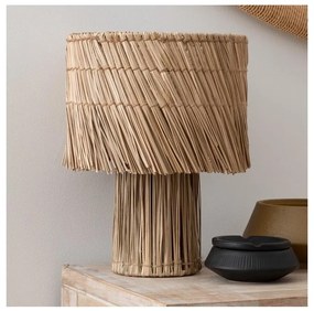 Atmosphera - Asztali lámpa YONI 1xE27/40W/230V rákos