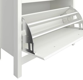 Tvilum Fehér cipősszekrény 2 fiókkal VITUS