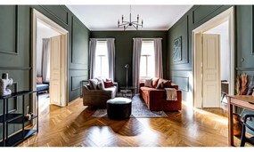 Zöld kinyitható kanapé Emile - Bobochic Paris