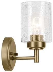 Kichler KL-WINSLOW-1W-NBR - Fali lámpa WINSLOW 1xE27/60W/230V réz