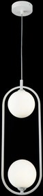 MAYTONI MOD013PL-02W RING Többágú Függesztett Lámpa Fehér G9 IP20