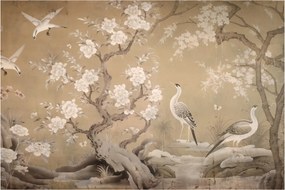 Kép - Rajzfilm japán táj (90x60 cm)