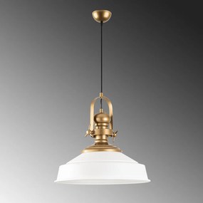 Craft 13982 fehér fém függőlámpa, Ø41 cm