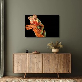 Kaméleon az ágon képe (90x60 cm)