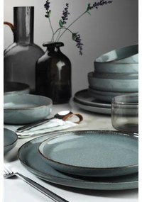 16 részes szürke porcelán étkészlet