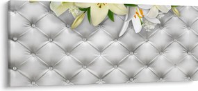 Liliom virágok képe (120x50 cm)