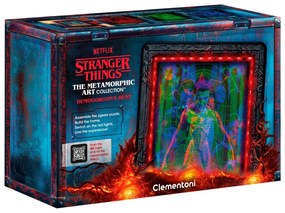 Stranger Things The Demogorgon 520 db-os puzzle LED-es keretben Clementoni
