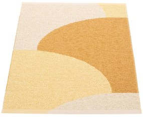 Okkersárga kültéri-beltéri szőnyeg 70x90 cm Hill Ochre Pale Yellow – Pappelina