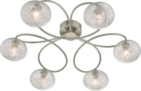 Dar Lighting LEYSHA LEY6446 Plafonlámpa 6x40W/G9