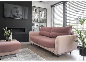 Silva kanapé, rózsaszín, Velvetmat 24, Mat Velvet 61