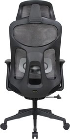 Irodai szék, fekete, teherbírás 150 kg, SULIVAN