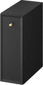 Cersanit S1022-007 - Falra szerelhető fürdőszobai szekrény MILLE 20x45 cm matt fekete