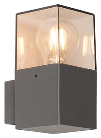 Modern kültéri fali lámpa sötétszürke IP44 - Denmark