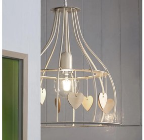 ONLI - Csillár zsinóron LEONILDE 1xE27/15W/230V bézs