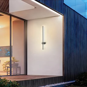 Brilagi - LED kültéri fali lámpatest AURA LED/12W/230V 4000K IP54 antracit