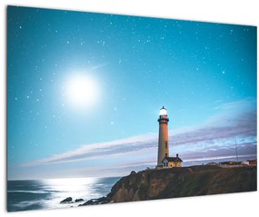 A világítótorony képe (90x60 cm)