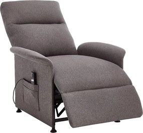 Catini ELYSIO elektromosan állítható relaxációs fotel, barna