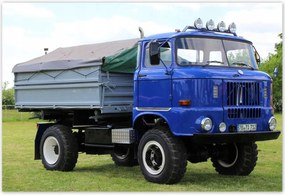 Poszterek 200x135 Ifa Kétüléses teherautó