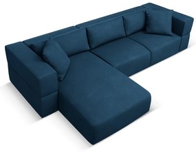 Kék sarokkanapé (bal oldali) Esther – Milo Casa