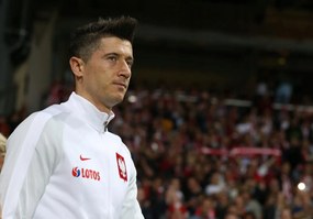 Poszter, Robert Lewandowski, #9 , Bal, RL9, Lengyel