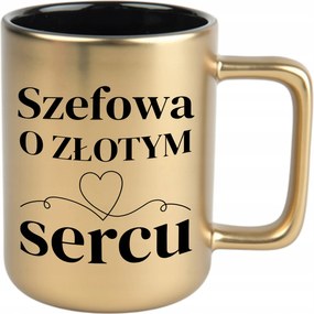 Matt Bögre Arany Fekete Belső 360ml Vicces Gadget Ajándék A Főnöknek