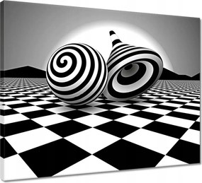 Festmények 50x40 Absztrakt Geometria