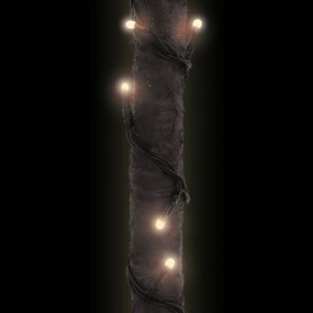 LED-es pálmafa 136 meleg fehér LED-del 220 cm