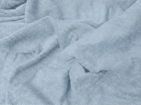 Frottír világoskék lepedő EXCLUSIVE 180x200 cm