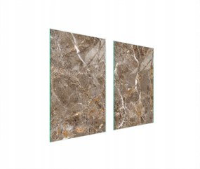 Üveg Tűzhelyvédő Főzőlap 75x52 Márvány Edzett Üveg