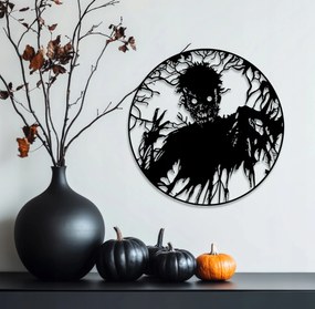 Halloween Zombie fali dekoráció Wallart Dekoráció 24cm