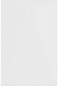 Mexen, Mexen Bert brodzik téglalap alakú SMC 140 x 80 cm, fehér - 4K108014